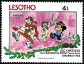 Lesotho 1983 Walt Disney 4 S Multicolor Scott 415. Lesotho 1983 Scott 415 Disney Christmas. Subida por susofe